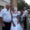 Papa és Viki, a menyasszony :)