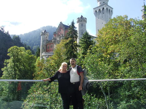 Neuschwanstein  párommal egy csodálatos helyen