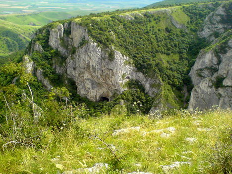 A  Tordai hasadék fentről