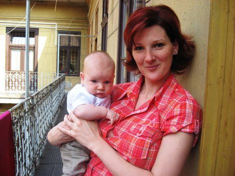 Marci  két hónaposan