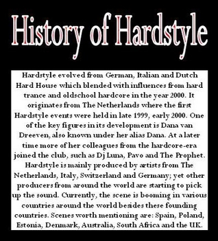 HIstory of Hardstyle