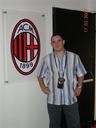 AC Milán öltöző elött