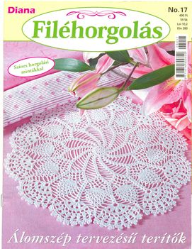 DIANA filéhorgolás No 17