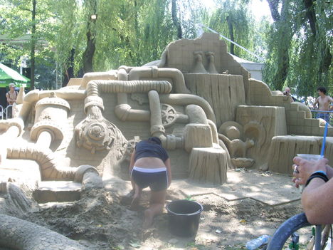 homokszobor 3