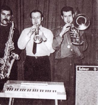 1970-ben a Kingston zenekar fúvós szekciója