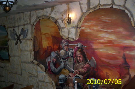 ÉTTEREM FALRÉSZLET