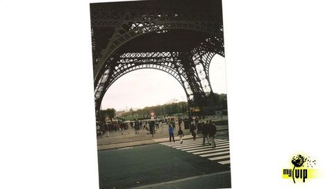 Eifel torony egy része a kamionból