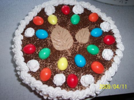 Húsvéti csoki torta