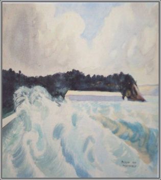 Polczer Lajos - Porto Rosa (29x39 cm.)