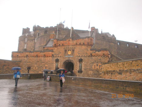Skócia Edinburgh vár