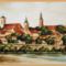 Szabó Norbert - Szentendre látképe (32,5x45,5 cm.)