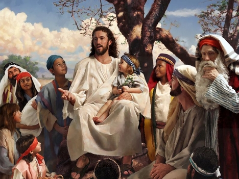 Jézus a gyerekek között