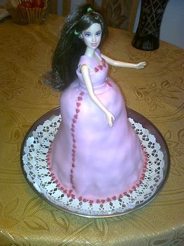 Barbi torta 1.