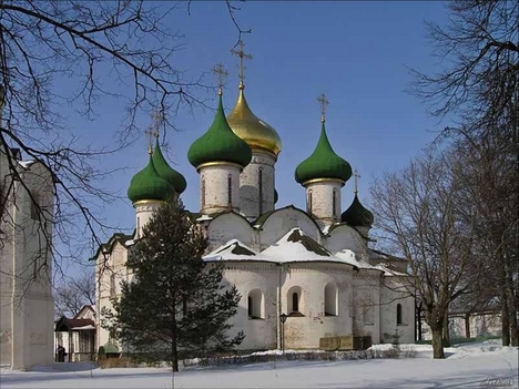 Cathedral in monastery of St