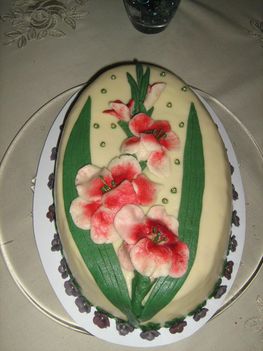 kardvirágos torta