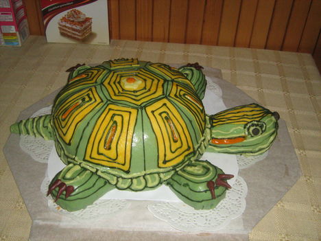 teknős torta 