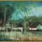 Gábor Emil - Falusi utca (40x80 cm.)