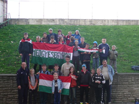 Robics Magyarország-San Marino meccsen 2010. 2