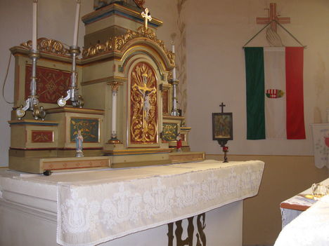 a gidofalvi  katolikuskis kapolna oltarteritoit en keszitettem