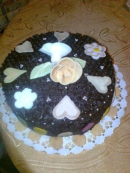 Csoki torta a születésnapomra