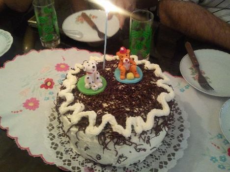 tejszínes erdei gyülcsös torta (kicsi fiamnak )