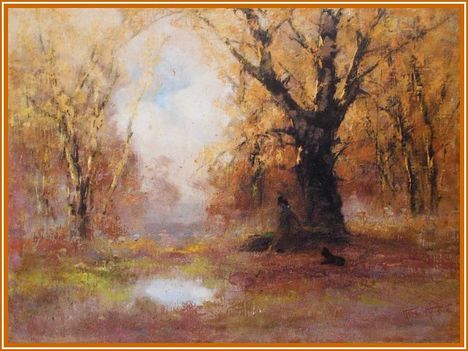 Kézdi Kovács László - Delelés (60x80 cm.)