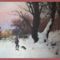Neogrády Antal - Téli vadászat (74x100 cm.)