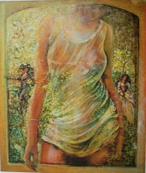Szklenár András - A tavasz (70x55 cm.)
