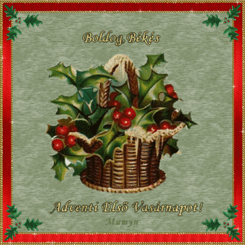 Advent karácsony 1