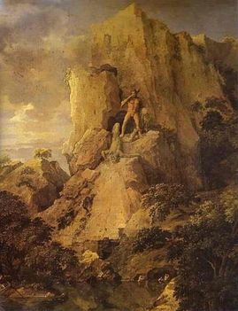 Poussin_Nicolas-Landscape_with_Hercules_and_Cacus_detail