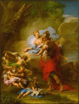 Restout_Jean_II-Venus_Presenting_Arms_to_Aeneas