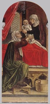 Vivarini_Bartolomeo-Triptych_The_Birth_of_Mary_right_panel