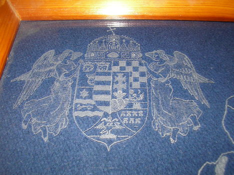 Angyalos Nagy-Magyarország címer 15 cm*10 cm