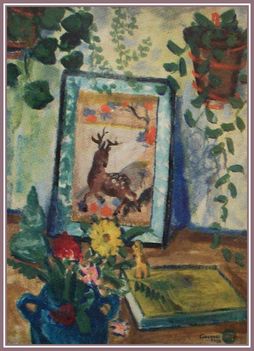 Cserepes István - Asztali csendélet (57x45 cm.)