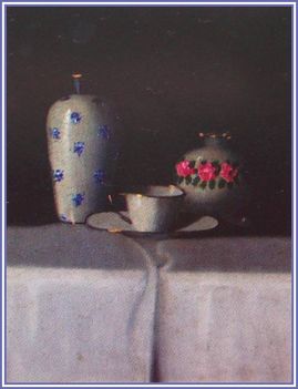 Faragó Endre - Asztali csendélet (22x17 cm.)