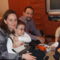 Judit lányom családjával