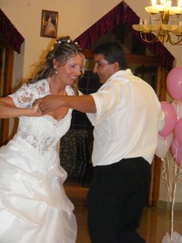 Judit és István tánc közben