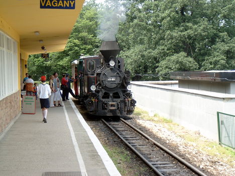 A Gyermekvasút gőzmozdonya