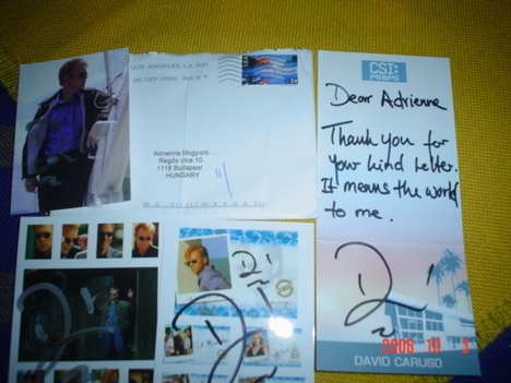 My fav actor's letter