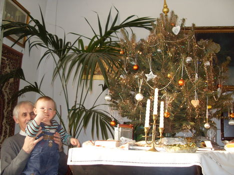 2010 karácsony,Bálint nagypapa