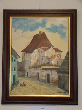 Segesvár (olaj 30x40 fesz