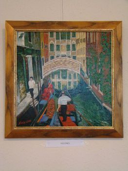 Velence (olaj 40x40 fesz