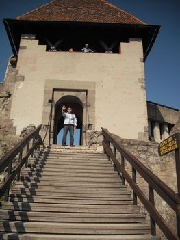 A Visegrádi várban 