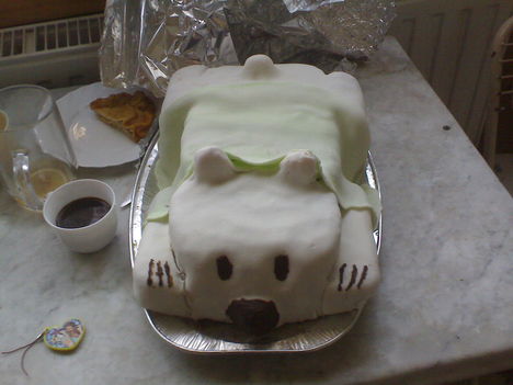 Jeges maci torta