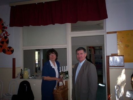 2009. ápr. Érettségi találkozónkon a férjemmel