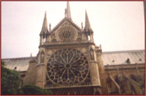 5, Franciaország -  Párizs, Saint Chapelle homlokzata